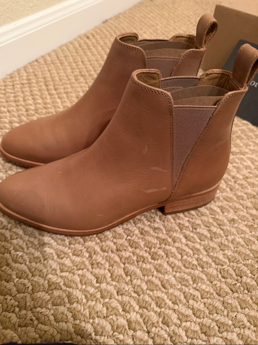 Nisolo Tan Boots. New With Tags Box And Dust Bags . Size 7 — image 3 of 8